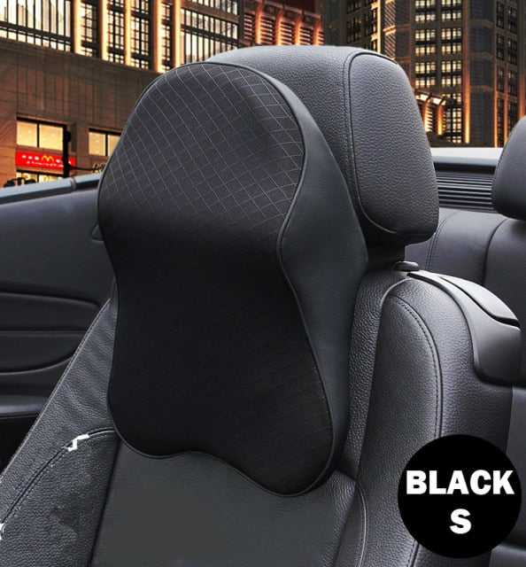 Car Seat Headrest Neck Rest Cushion Adjustable Car Neck Pillow 3D Memory Foam Head Rest Auto Headrest Travel Support Holder Seat