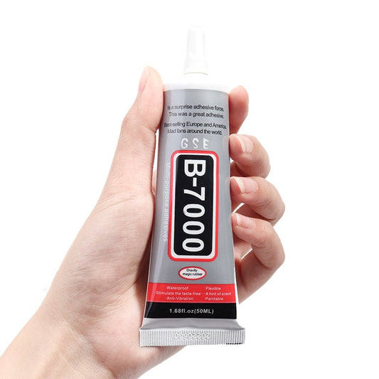 9 15 25 50ml B7000 Glue For Rhinestones Crystal Adhesive Jewelry Needles Epoxy Glass Glue Adhesive DIY Resin Jewelry Repair Glue