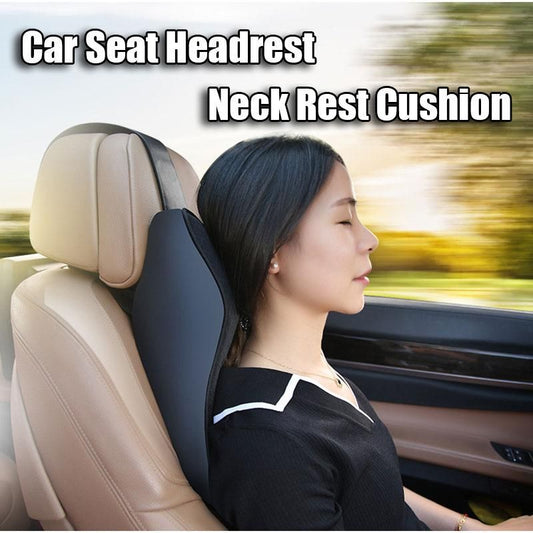 Car Seat Headrest Neck Rest Cushion Adjustable Car Neck Pillow 3D Memory Foam Head Rest Auto Headrest Travel Support Holder Seat