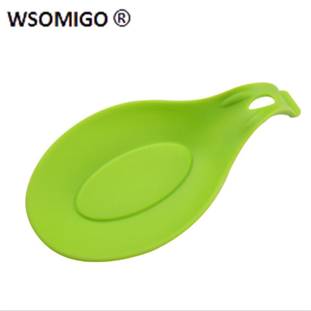 Kitchen Spatula Spoon Pad Kitchen Supplies Storage Mat Home Decor Multi-function Rack Kitchen Gadget Kitchen Accessories-S