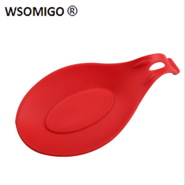 Kitchen Spatula Spoon Pad Kitchen Supplies Storage Mat Home Decor Multi-function Rack Kitchen Gadget Kitchen Accessories-S