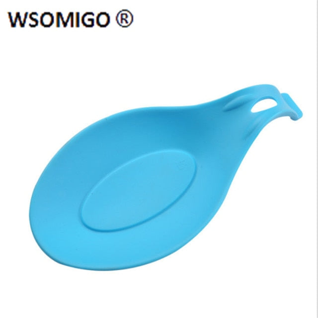 Kitchen Spatula Spoon Pad Kitchen Supplies Storage Mat Home Decor Multi-function Rack Kitchen Gadget Kitchen Accessories-S