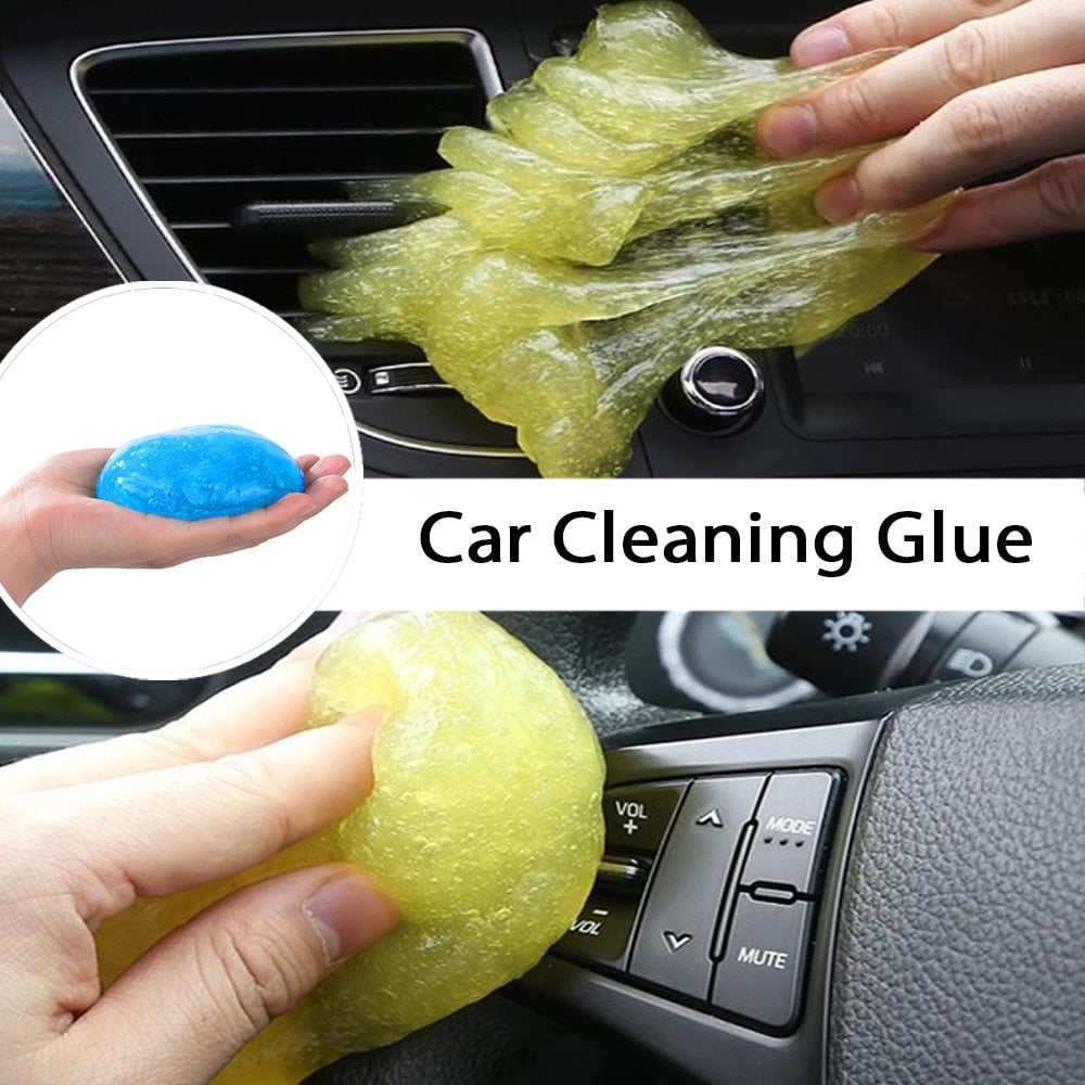 Magic Car Cleaning Glue Dirt Cleaner Slime Dust Remover Interior Cleaning Glue Wash Machine Auto Detailing Clean Tools