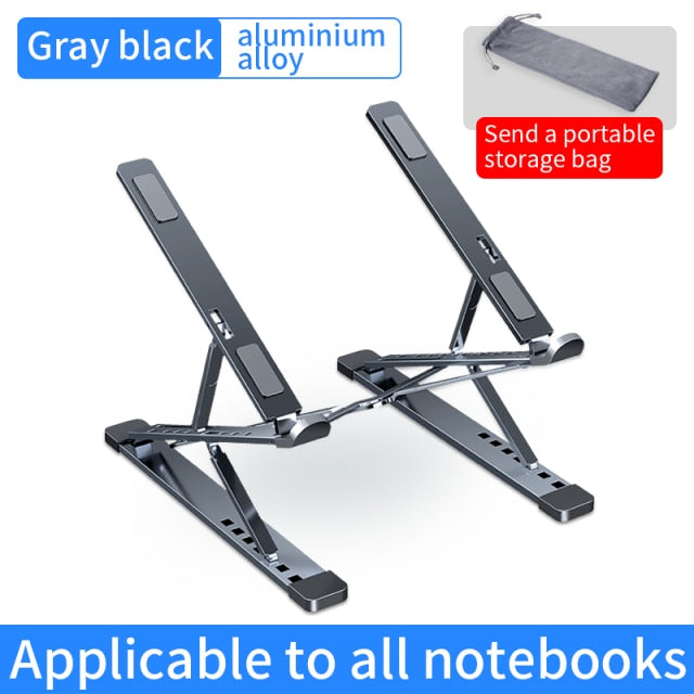 NEW MC N8 Adjustable Laptop Stand Aluminum for Macbook Tablet Notebook Stand Table Cooling Pad Foldable Laptop Holder
