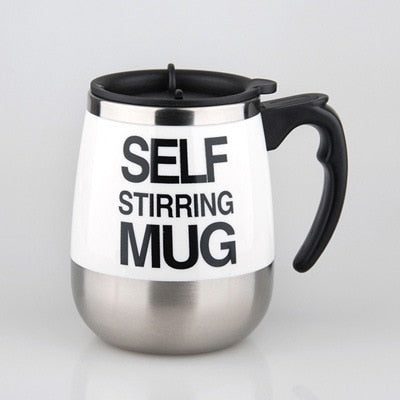 New Automatic Self Stirring Magnetic Mug 304 Stainless Steel Coffee Milk Mixing Cup Creative Blender Smart Mixer Thermal Cups