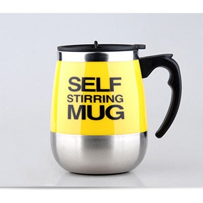 New Automatic Self Stirring Magnetic Mug 304 Stainless Steel Coffee Milk Mixing Cup Creative Blender Smart Mixer Thermal Cups